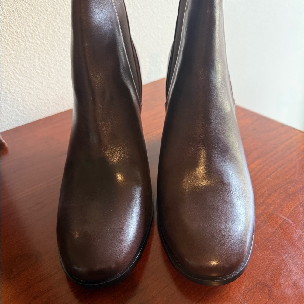 Cole Haan Chestnut Leather Tioga Bootie II